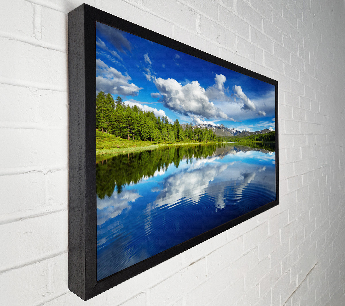 ripples in the ocean view Canvas Wall Art
