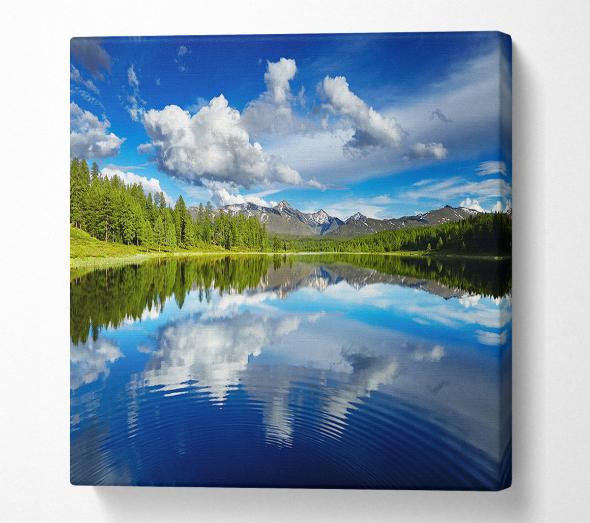 ripples in the ocean view Canvas Wall Art