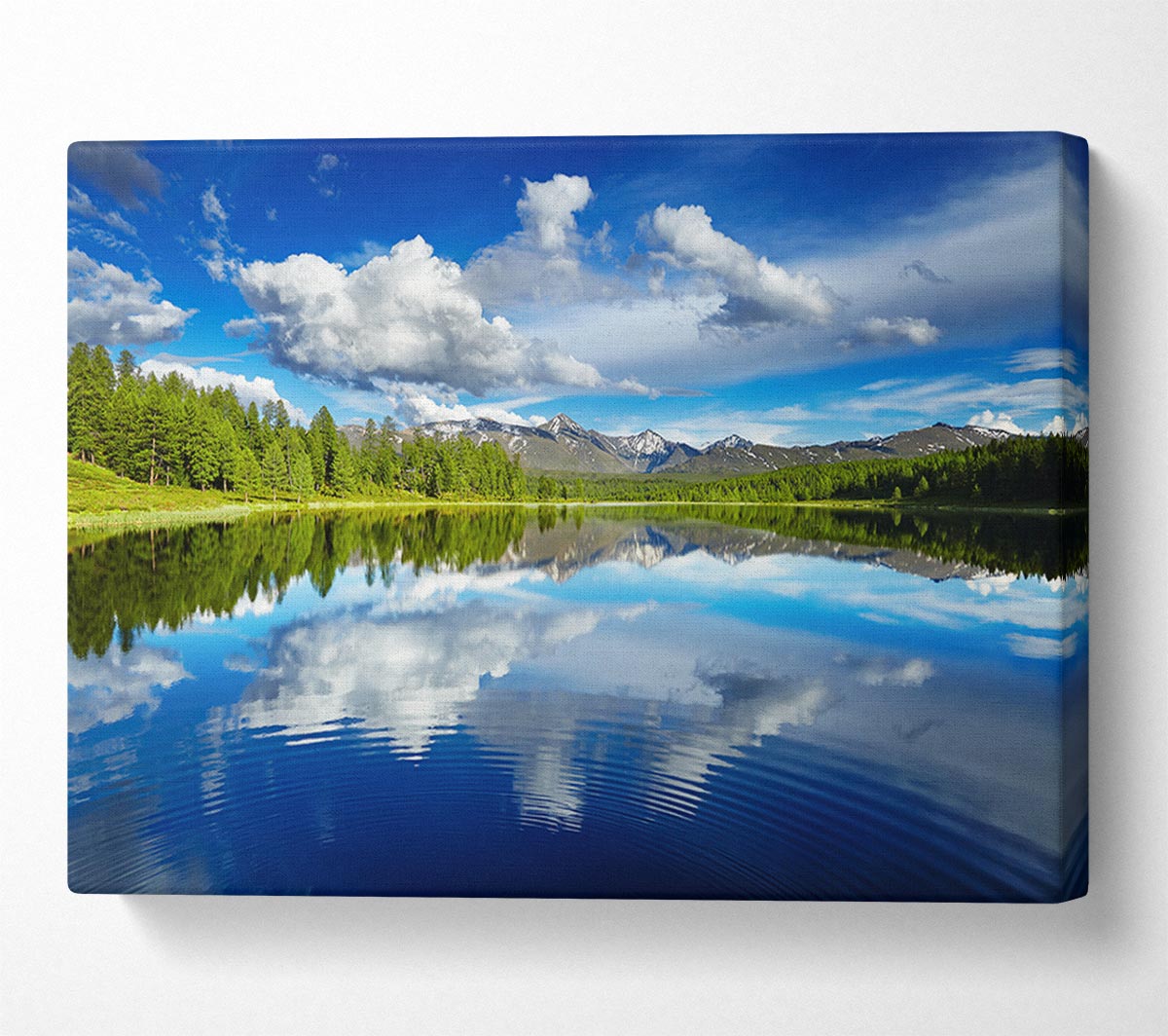 ripples in the ocean view Canvas Wall Art