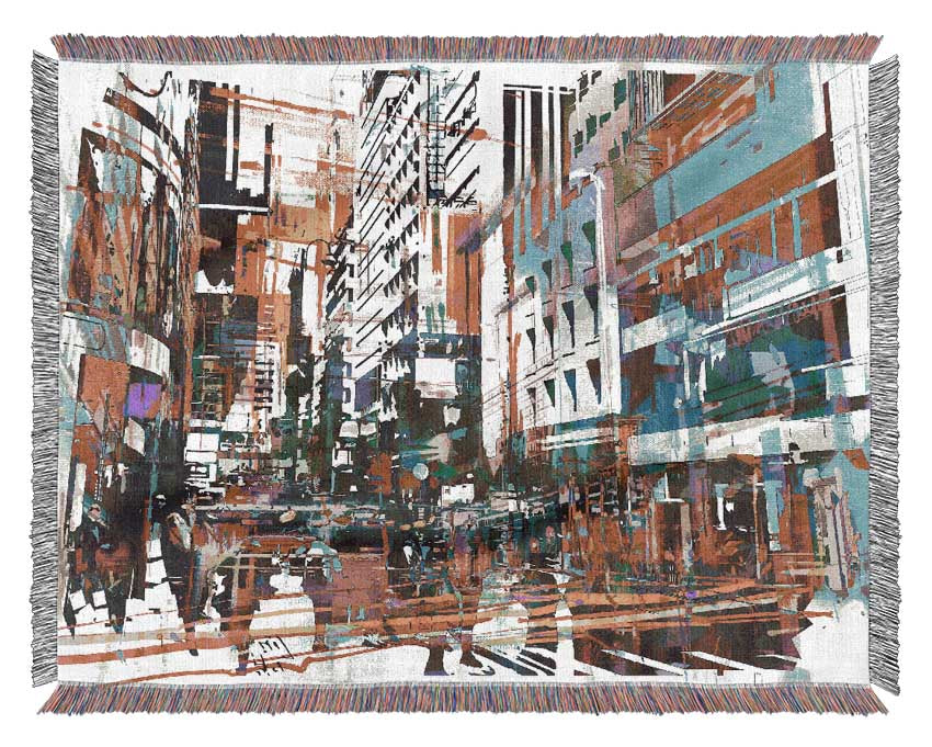 Abstract city art