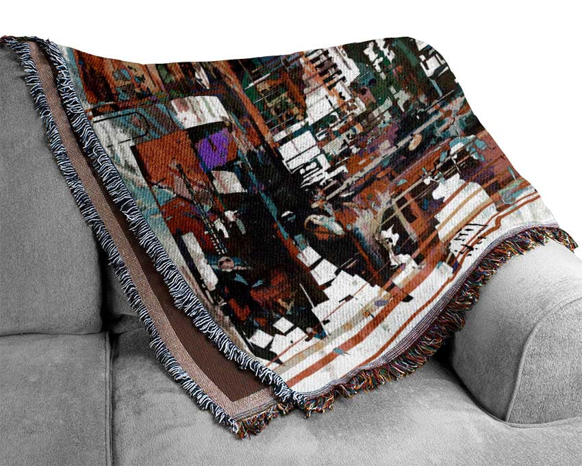Abstract city art