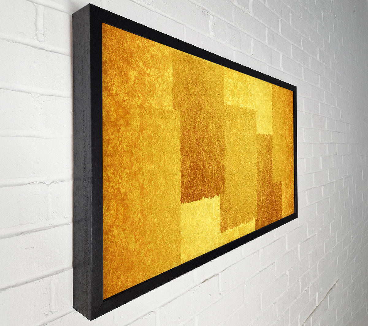 Rollers of yellow paint Canvas Wall Art
