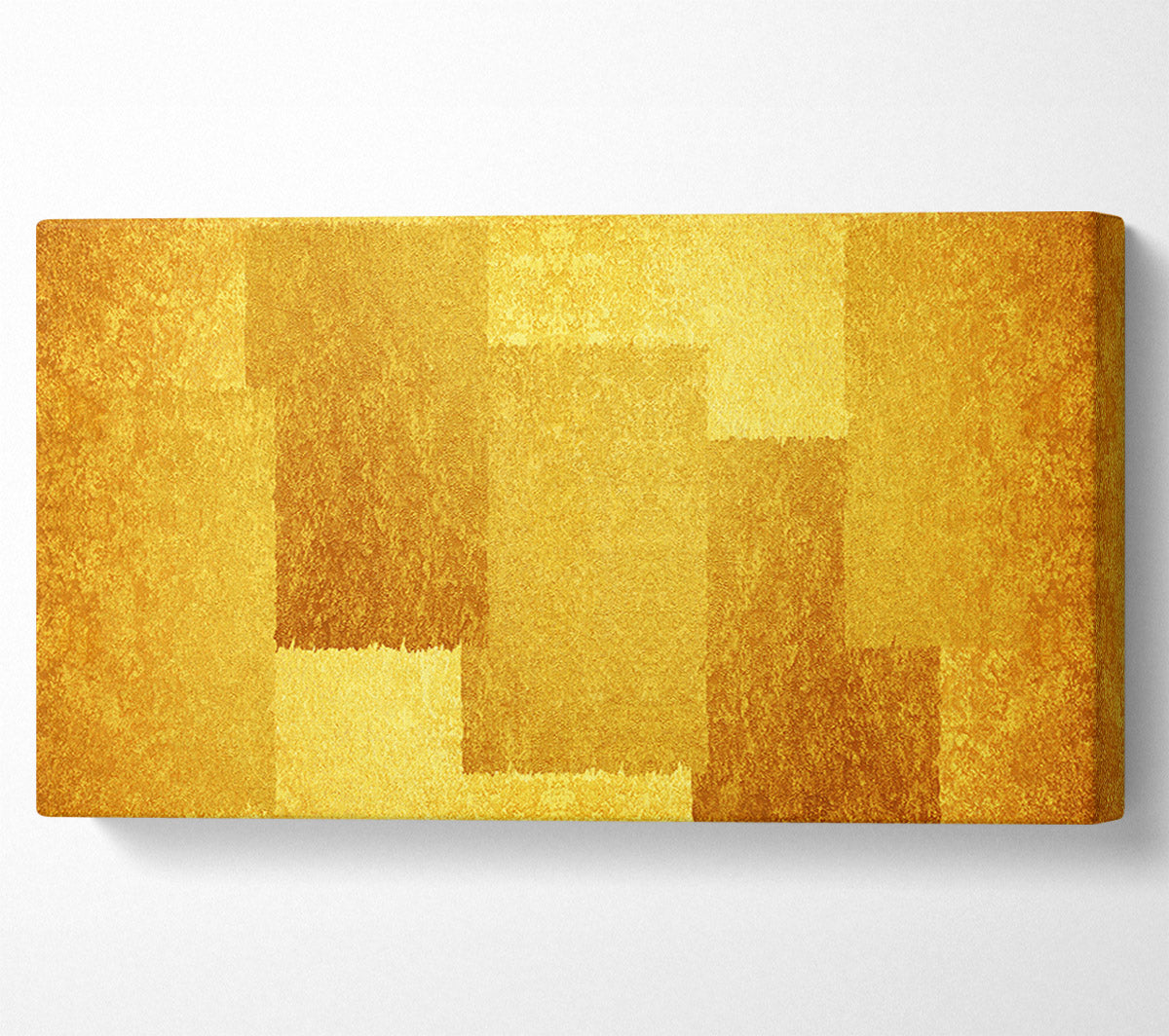 Rollers of yellow paint Canvas Wall Art