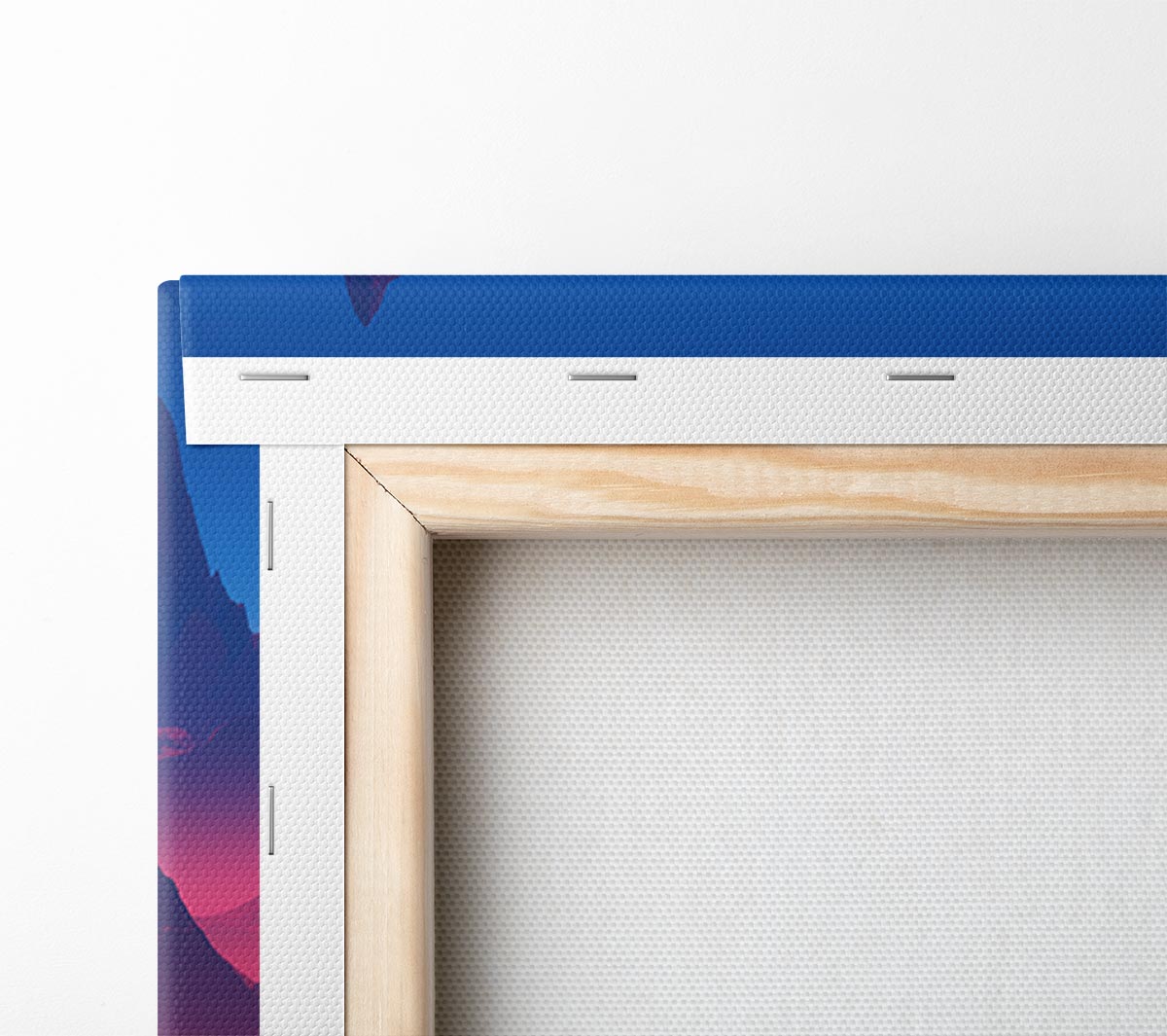 Red To Blue Horizon Canvas Wall Art