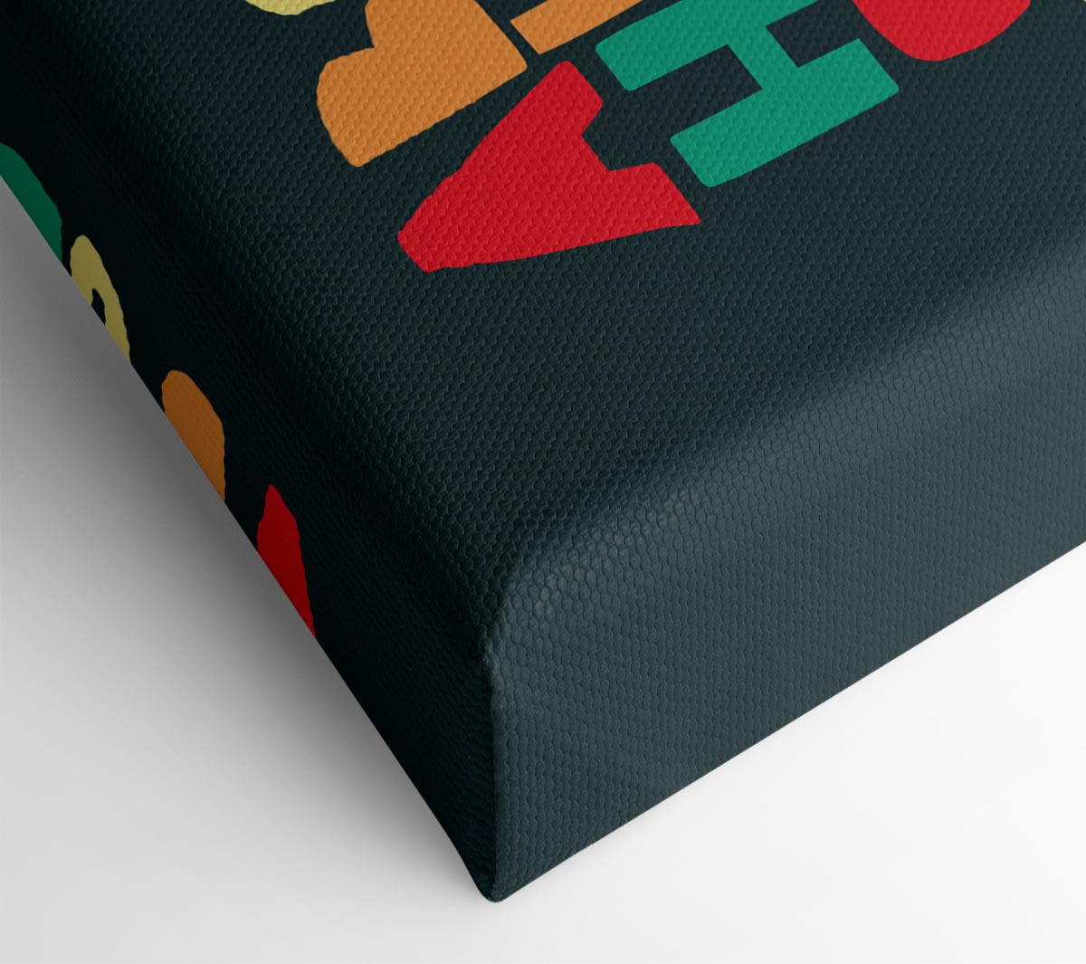The Alphabet Modern Canvas Wall Art
