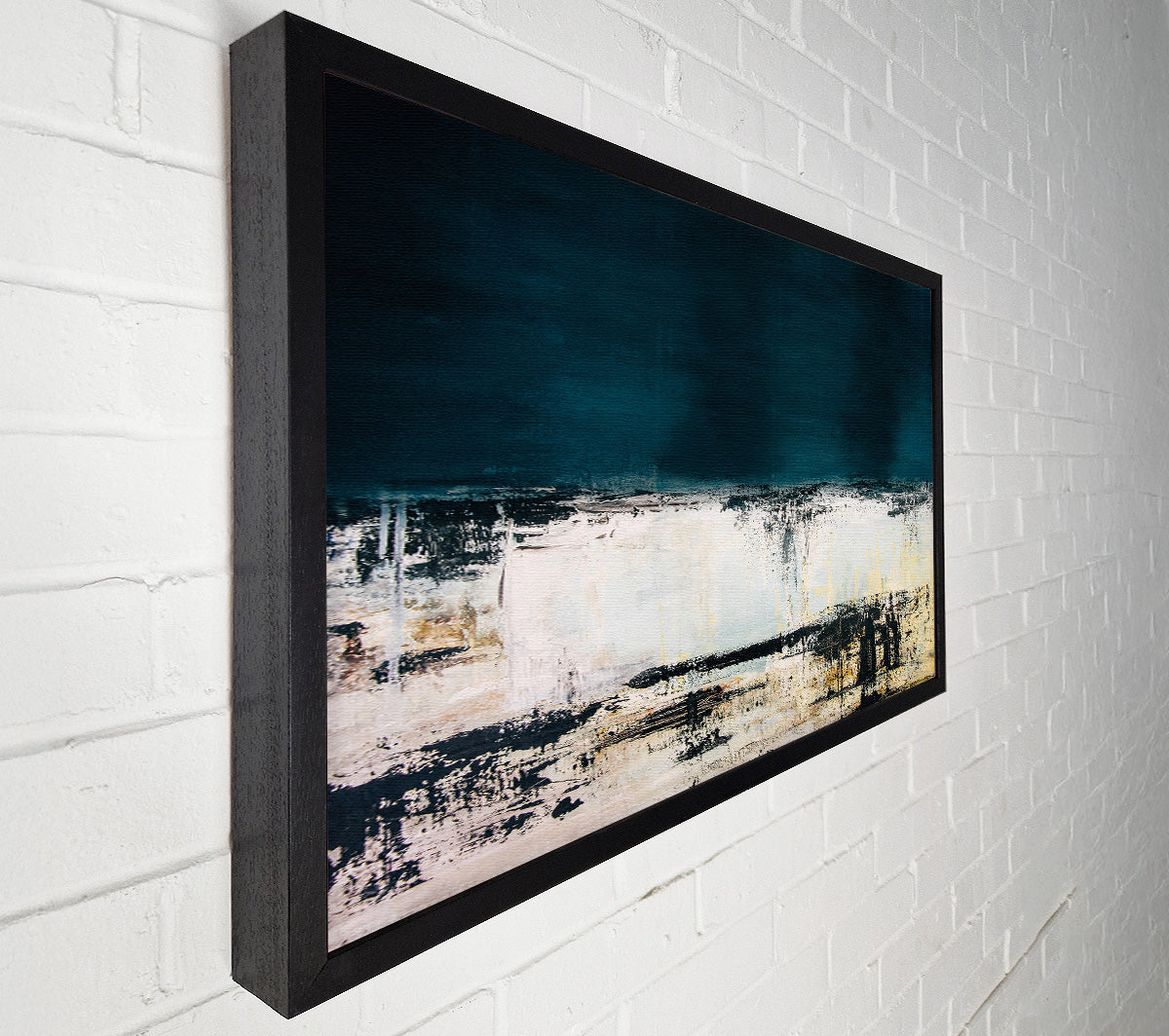 Two Town Distressed Canvas Wall Art