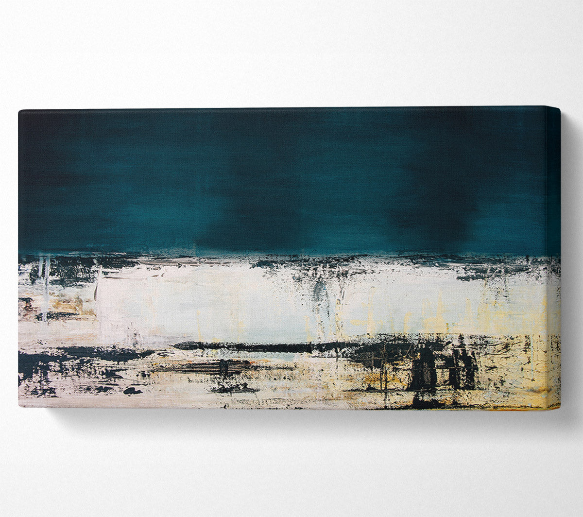 Two Town Distressed Canvas Wall Art