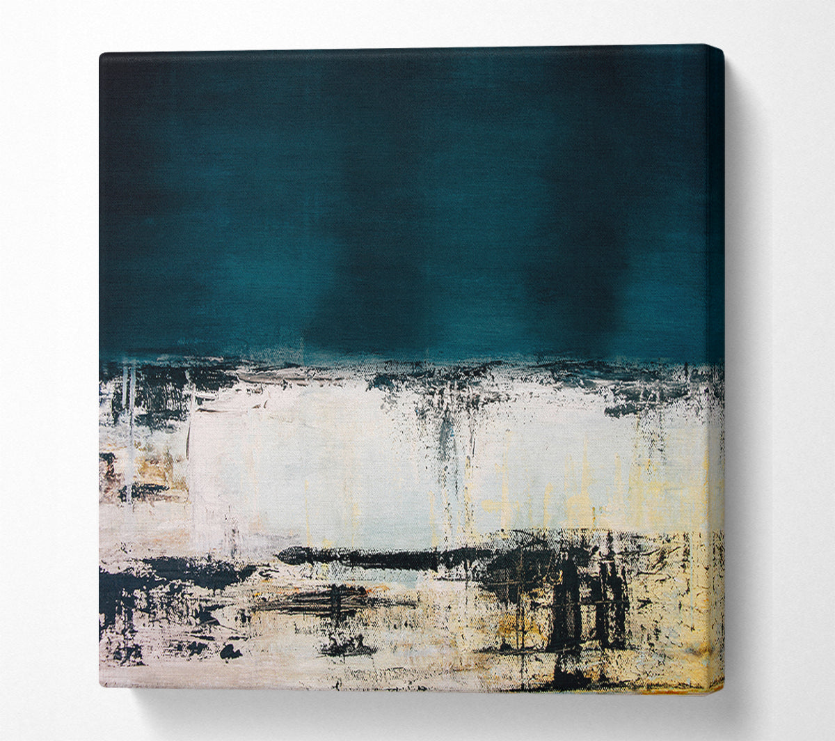 Two Town Distressed Canvas Wall Art