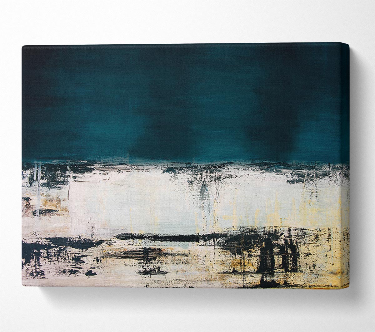 Two Town Distressed Canvas Wall Art