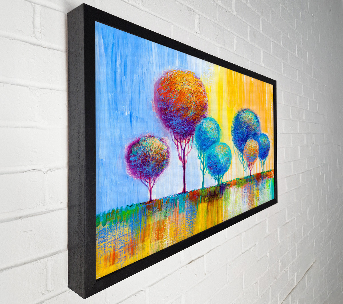 A Group Of Trees Canvas Art