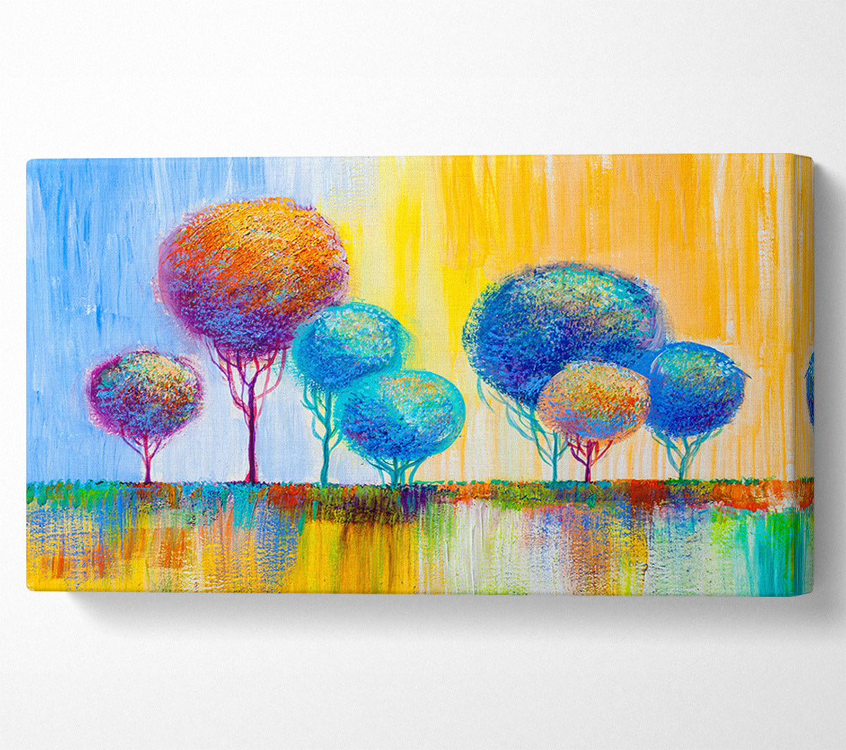 A Group Of Trees Canvas Art