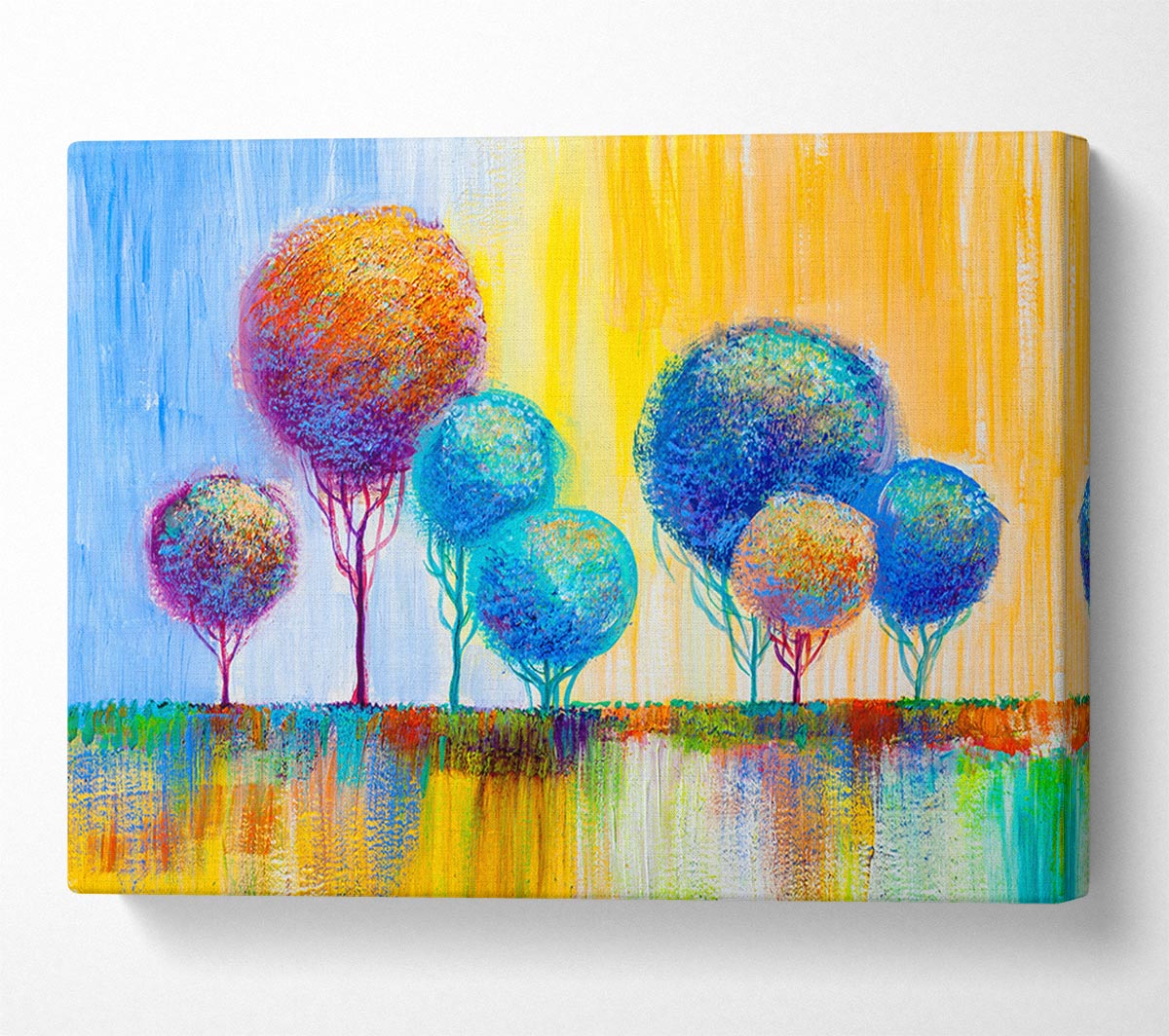 A Group Of Trees Canvas Art