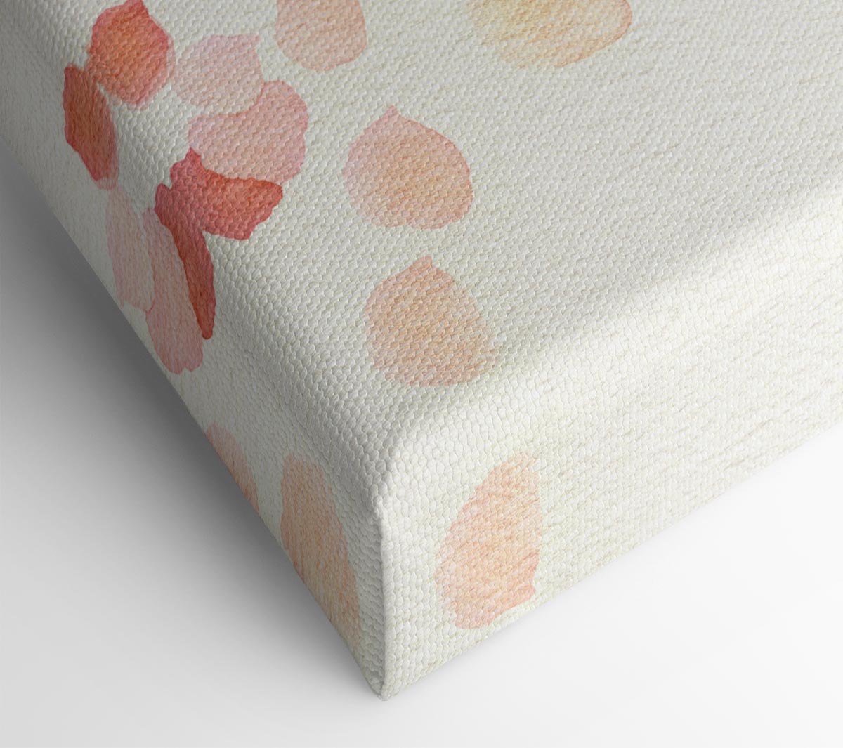 Petals On Face Canvas Wall Art