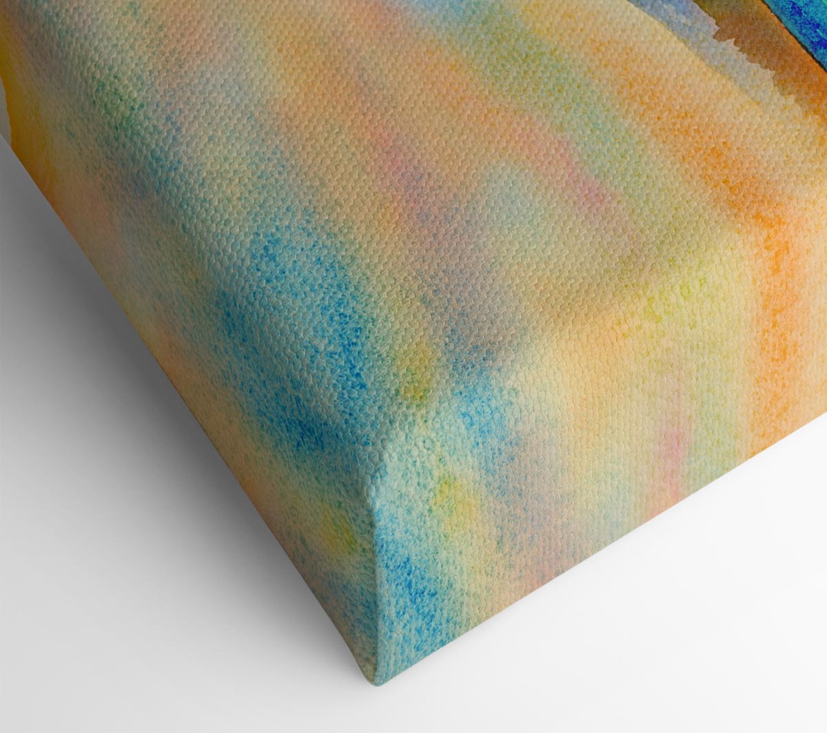 Sun Over The Volcano Canvas Wall Art