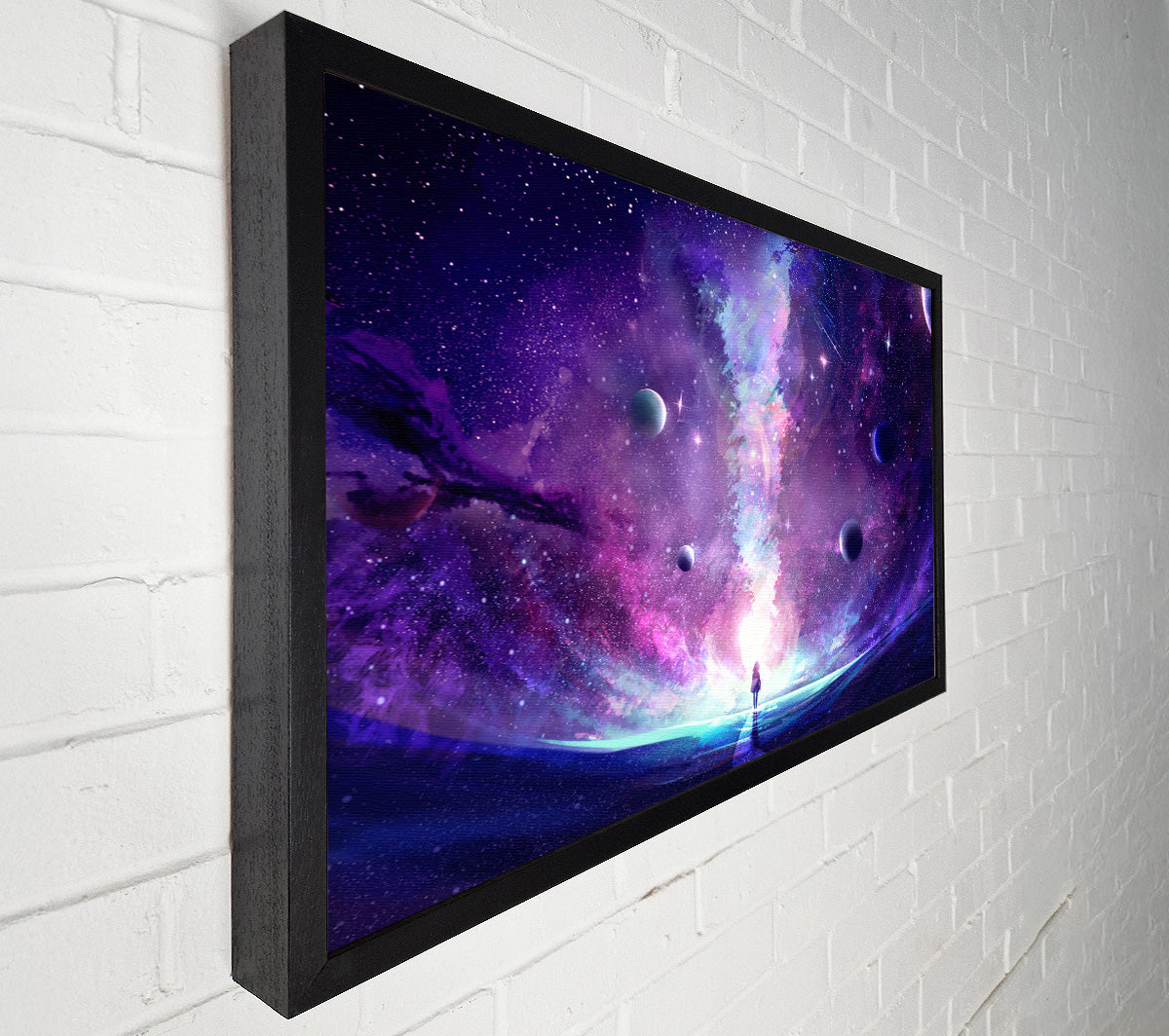 The Space Corridor Canvas Wall Art