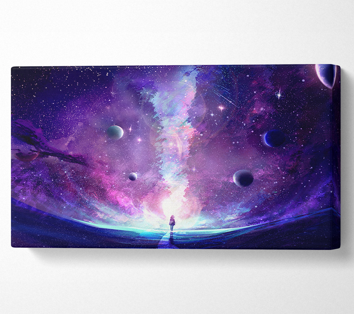 The Space Corridor Canvas Wall Art