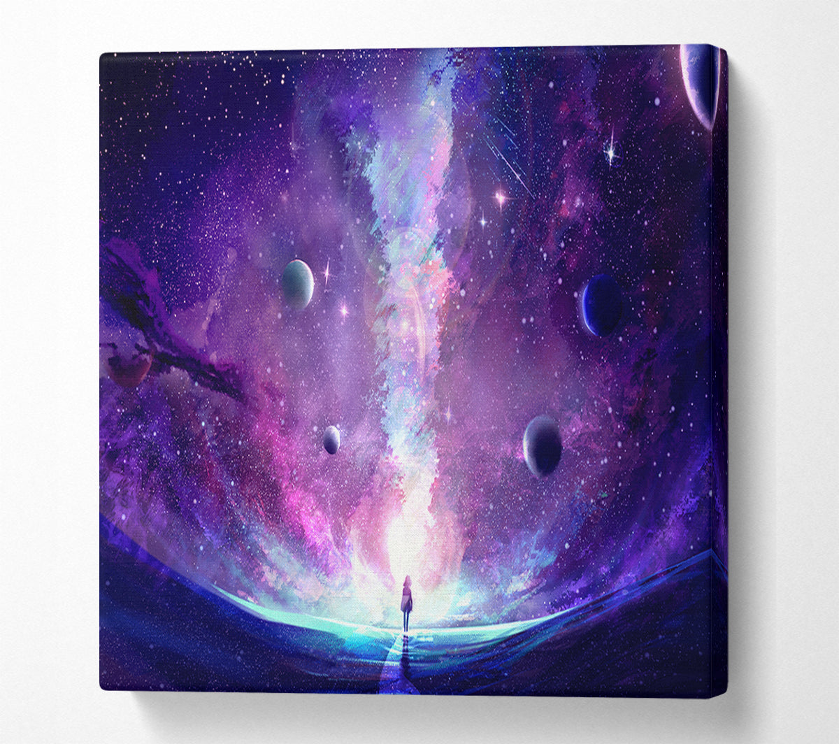 The Space Corridor Canvas Wall Art