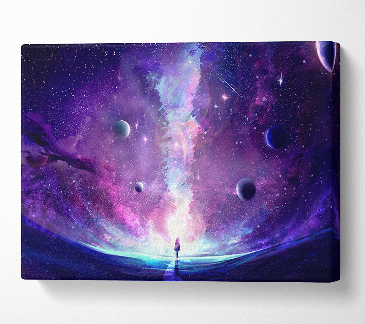 The Space Corridor Canvas Wall Art