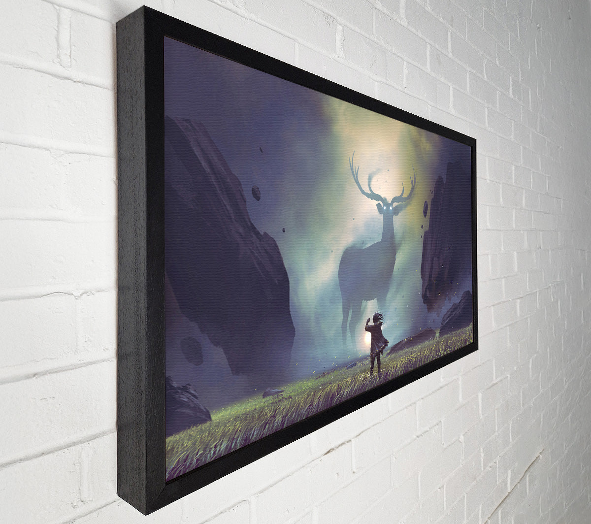 The Giant Stag Canvas Wall Art