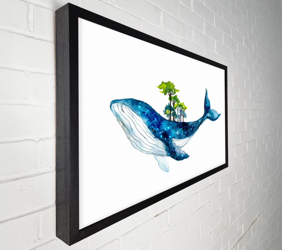 The Whale Forest Canvas Wall Art