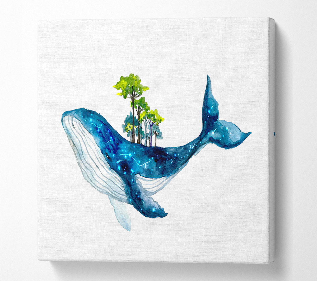 The Whale Forest Canvas Wall Art