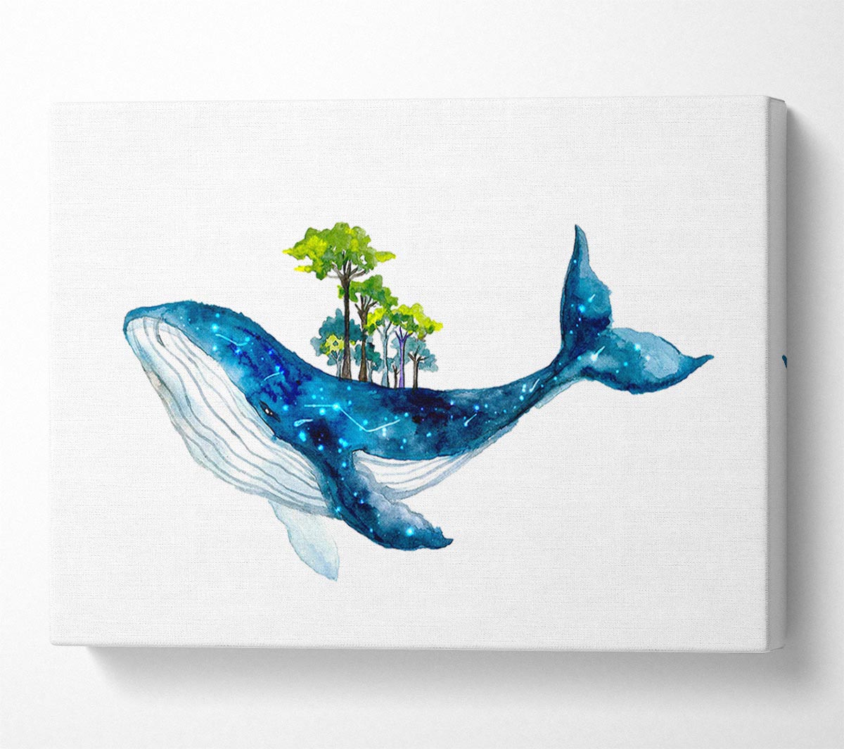 The Whale Forest Canvas Wall Art
