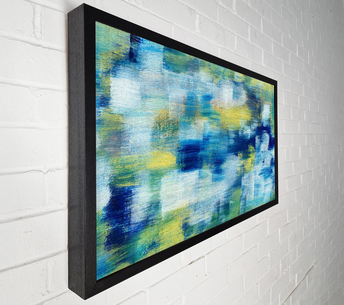 Smudges Of Colour Canvas Wall Art