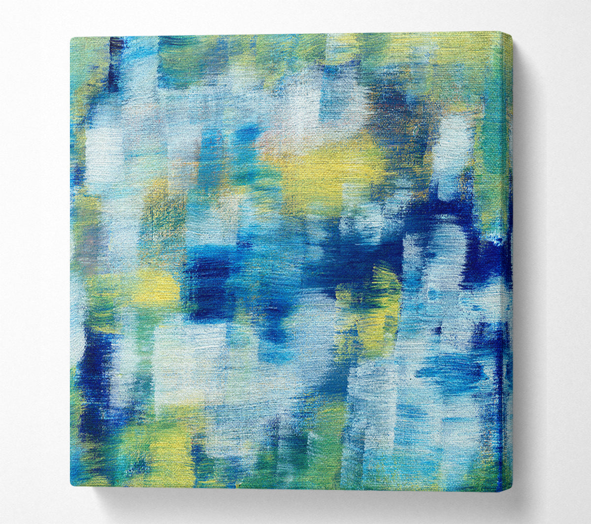 Smudges Of Colour Canvas Wall Art