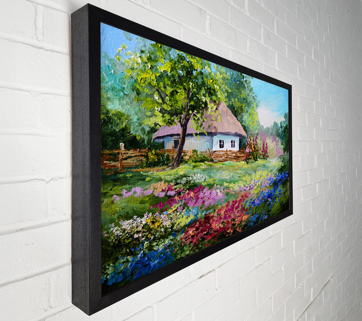 The Cottage Woodland Canvas Art