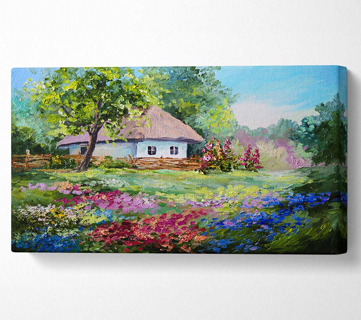 The Cottage Woodland Canvas Art