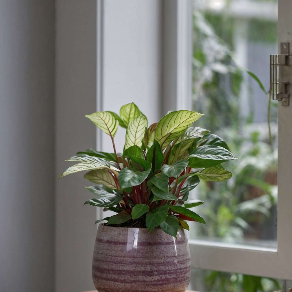 Never Never Plant - 2 pcs. - Ctenanthe 'Amagris' - Height 20-30cm - ⌀12cm