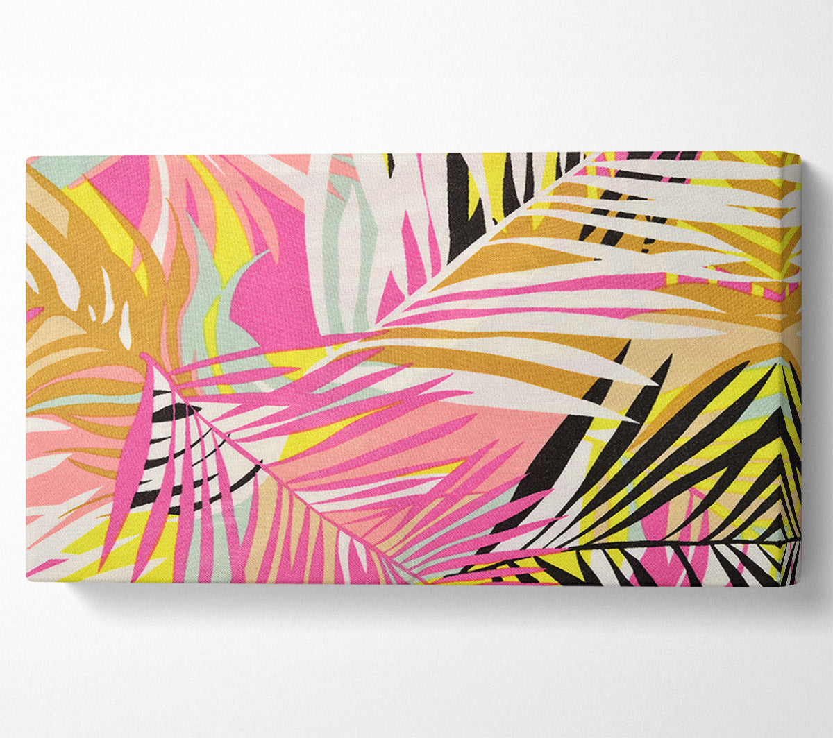 Tropical Leaves Canvas Wall Art
