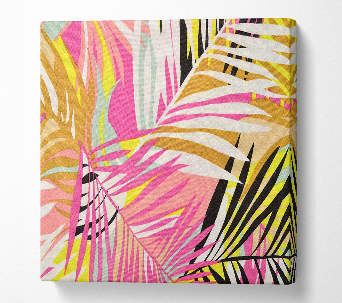 Tropical Leaves Canvas Wall Art