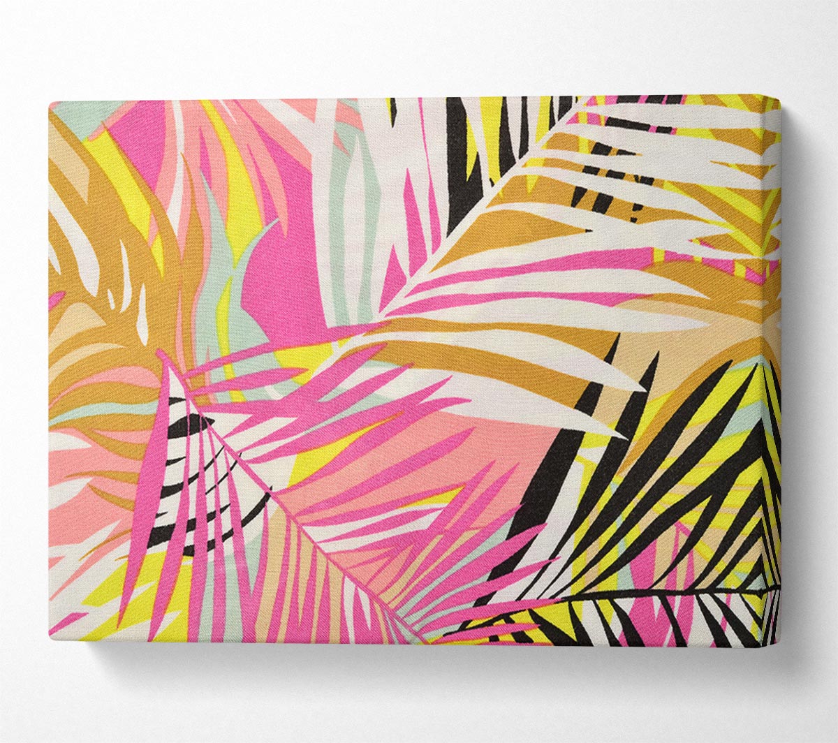 Tropical Leaves Canvas Wall Art