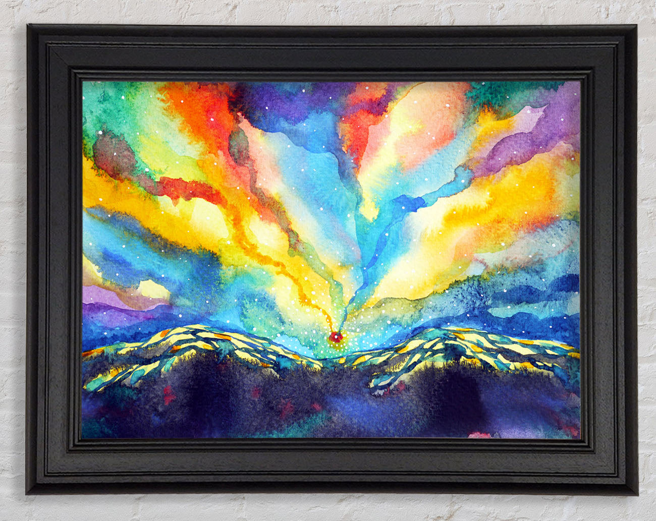 Clouds Of The Spirit World Framed Print