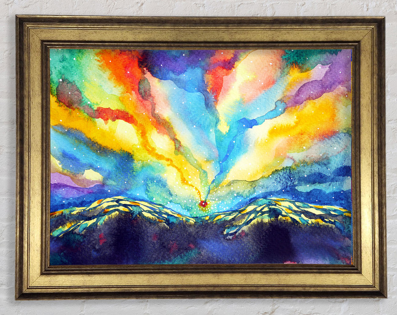 Clouds Of The Spirit World Framed Print