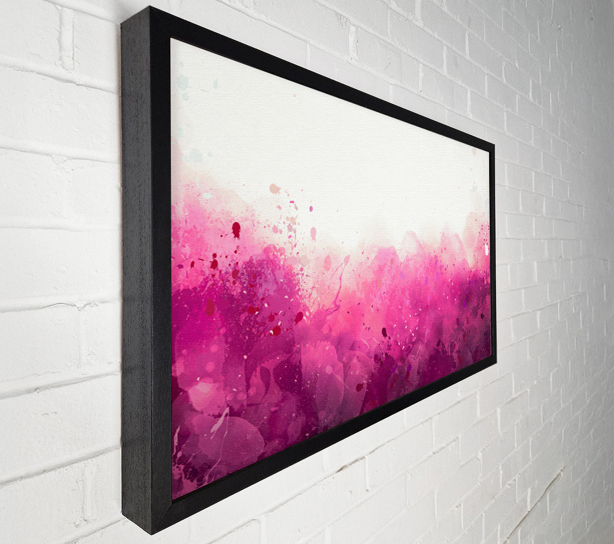 Pink Blushes Of Colour Canvas Wall Art