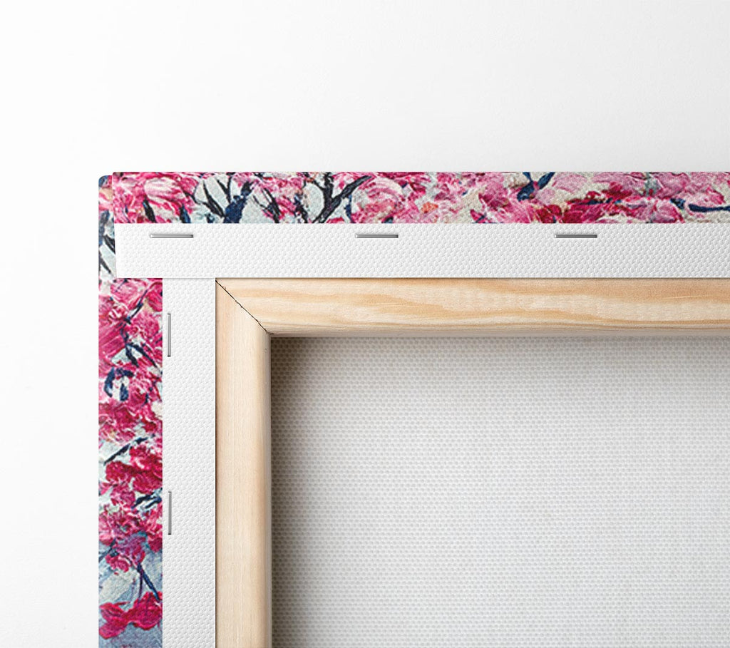 Walk Through Paris Blossom Canvas Wall Art