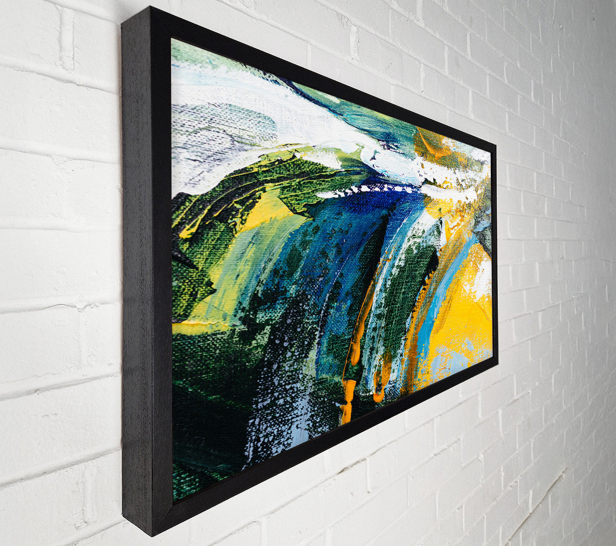 Abstract Strokes Of Nature Canvas Print
