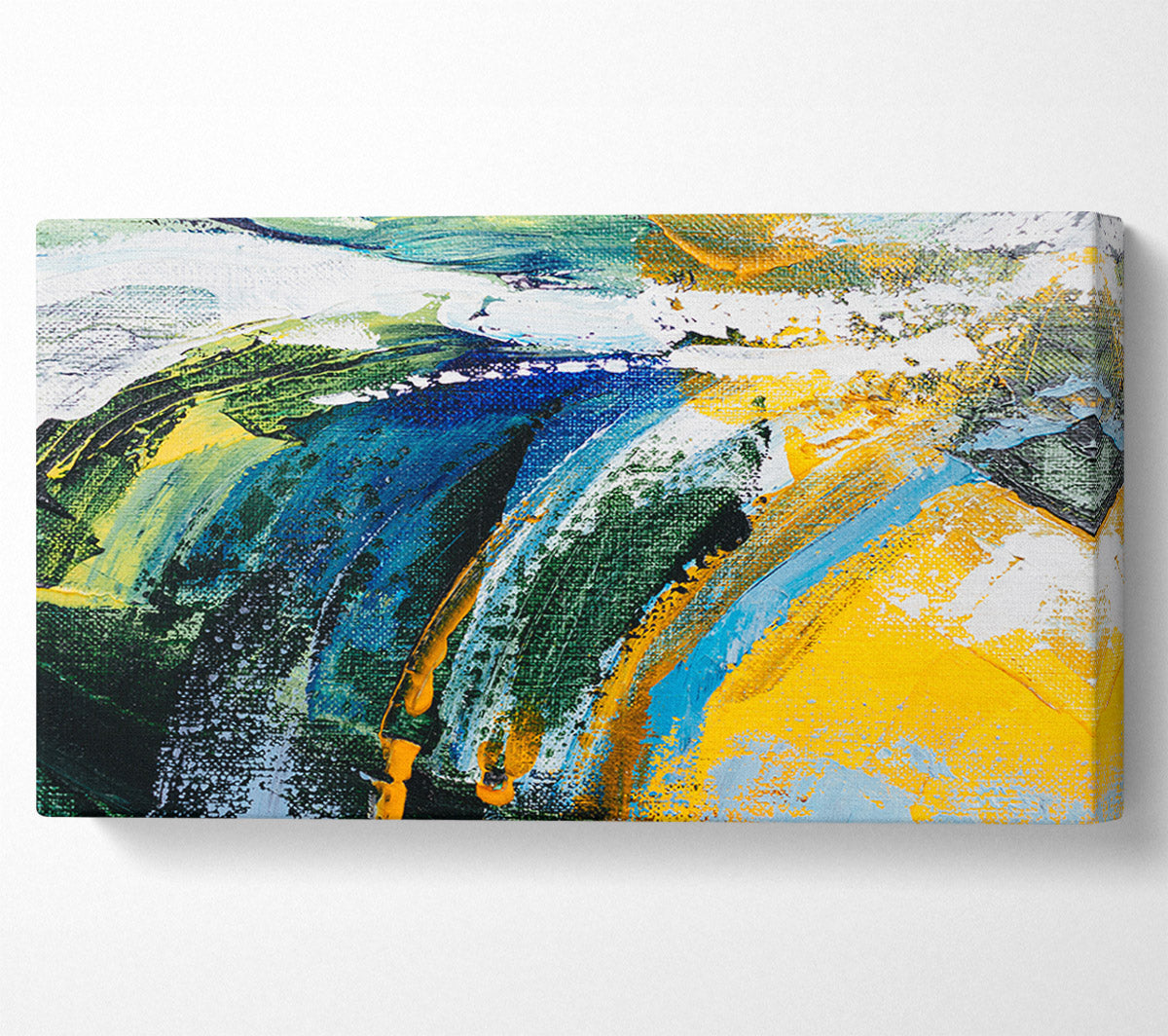 Abstract Strokes Of Nature Canvas Print
