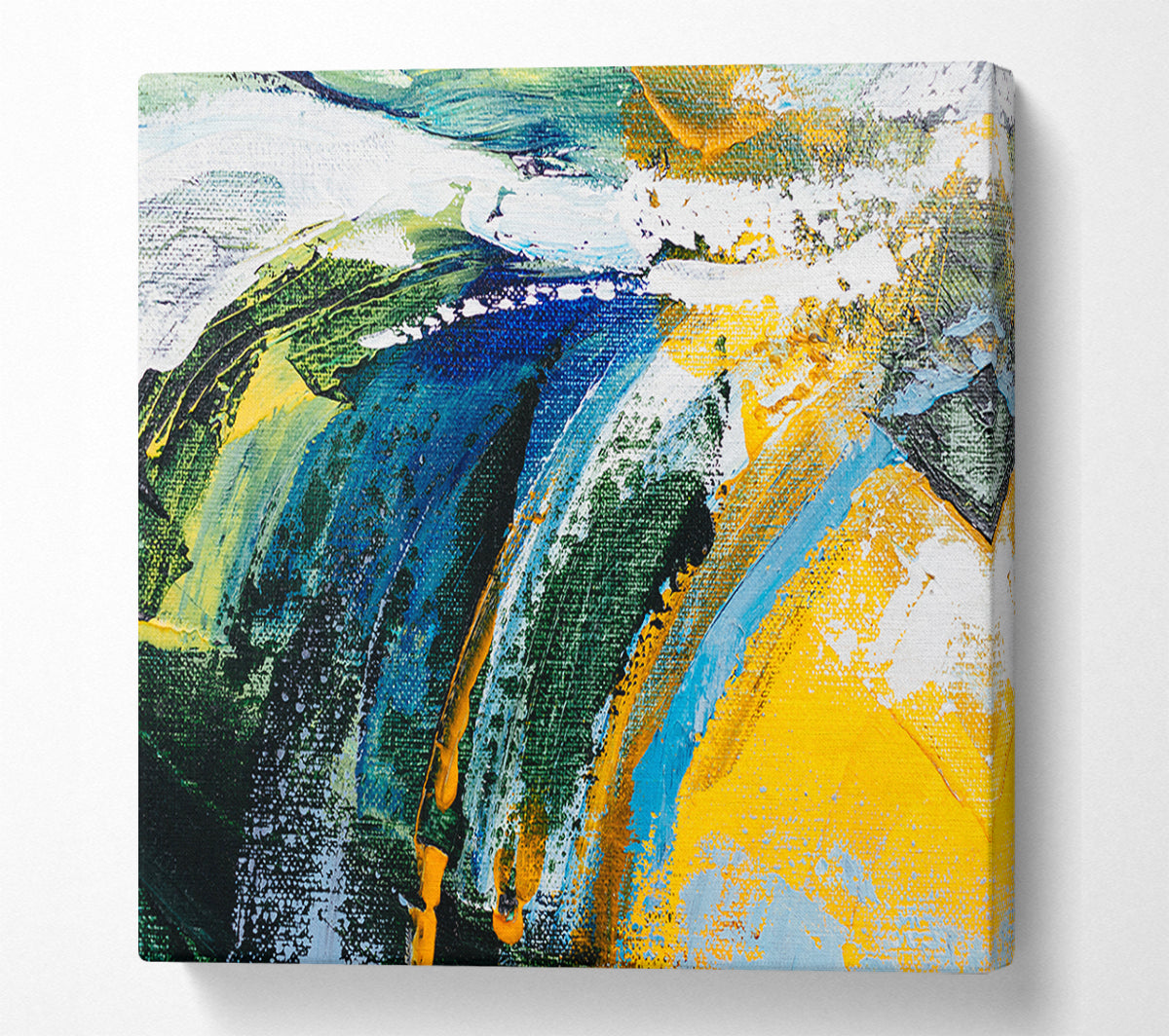 Abstract Strokes Of Nature Canvas Print