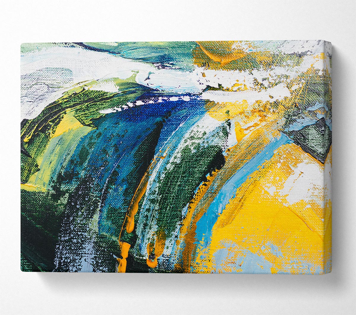 Abstract Strokes Of Nature Canvas Print