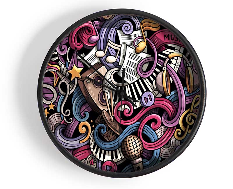 Abstract Patterns Of Music