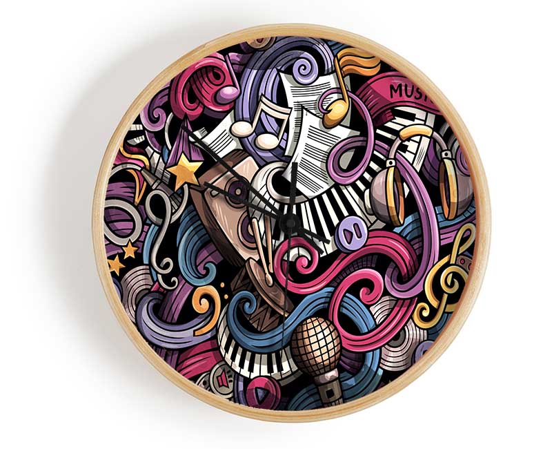 Abstract Patterns Of Music