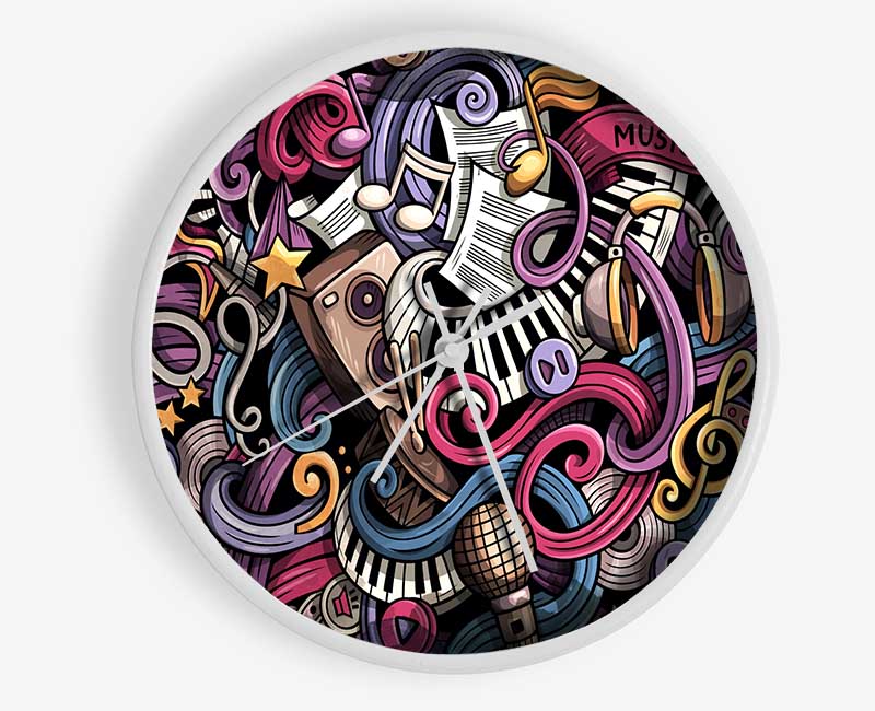 Abstract Patterns Of Music