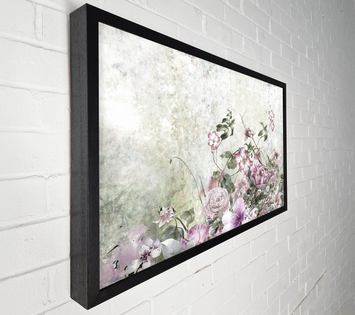 Pink Blossom Wild Canvas Wall Art