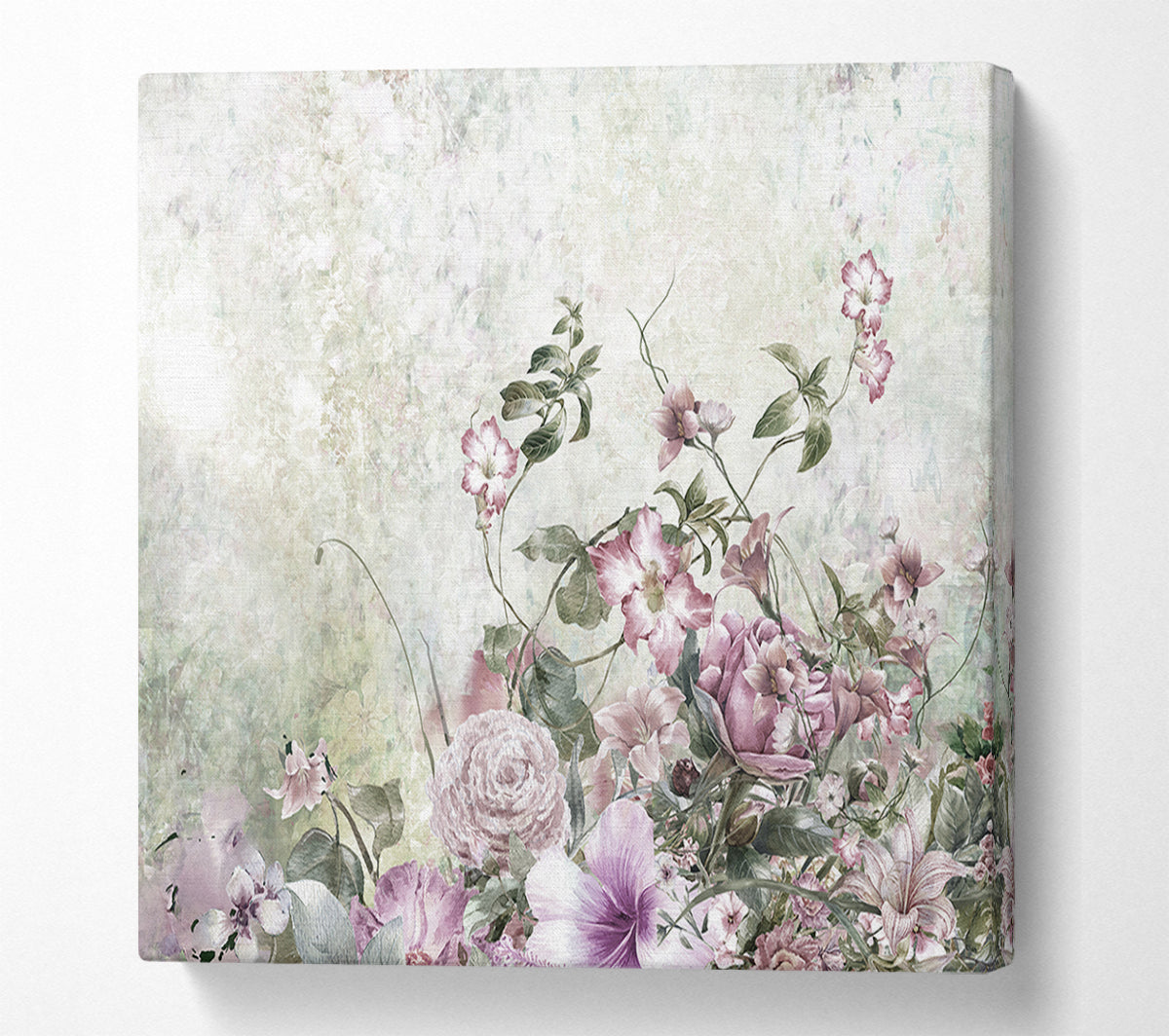 Pink Blossom Wild Canvas Wall Art