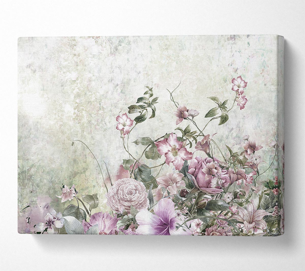 Pink Blossom Wild Canvas Wall Art