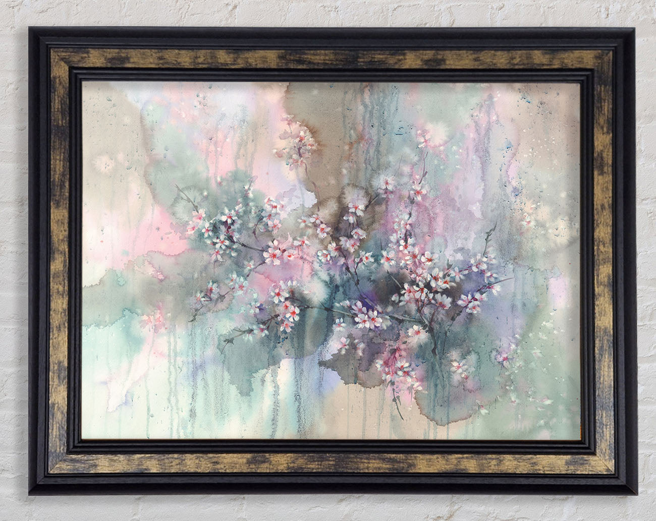Abstract Flower Paradise Framed Print