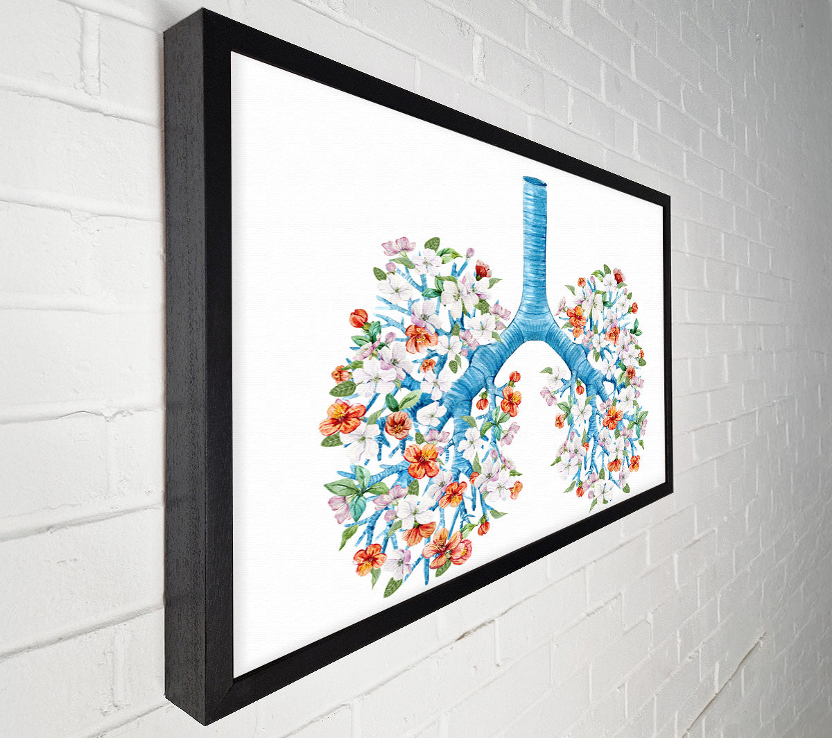 Tree Blossom Lungs Canvas Wall Art